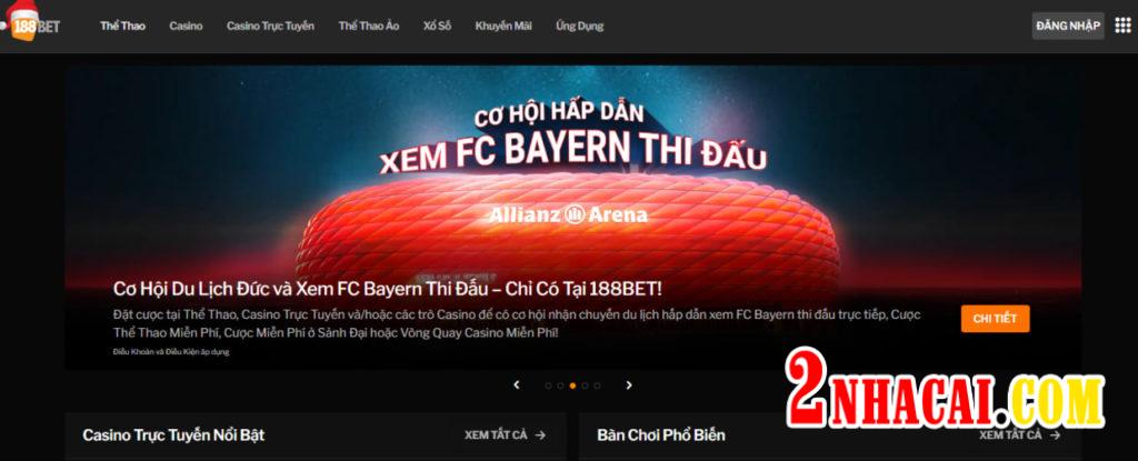 Giới thiệu nhà cái 188Bet